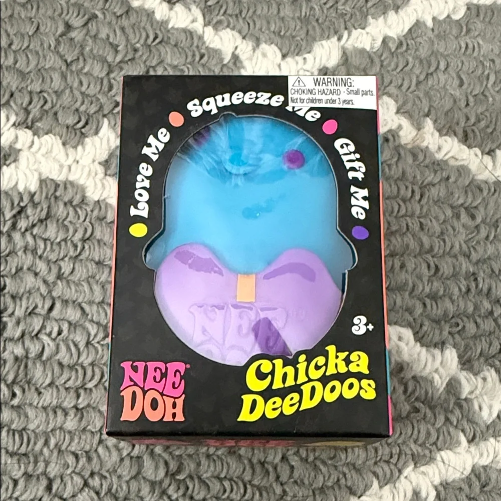 Needoh Chicka DeeDoos Squeeze Toys 2 New In Box Nee Doh - Picture 3 of 9